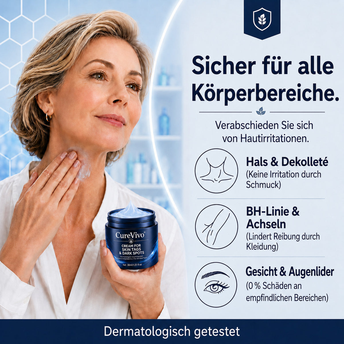🏆𝗖𝘂𝗿𝗲𝗩𝗶𝘃𝗼® 𝟕-Tage Hautwärzchen & Flecken-Entfernungscreme (Schmerzfreie Formel – Keine Narben)🤗