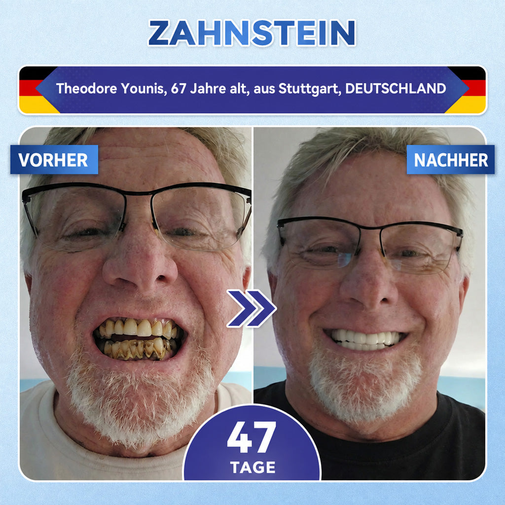GarageLine®🦷 Tideglusib Zahn- & Zahnfleisch-NanoRepair Auflösende Whitening-Streifen ✨ (Unterstützt die Zahnreparatur und hilft, Zahnfleischbeschwerden sowie andere häufige Mundprobleme zu lindern)