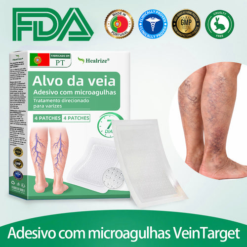 🇵🇹👨‍⚕️✅Healrize® VeinTarget Microneedle Patch⚡Alívio Instantâneo, Resultados Duradouros🤠
