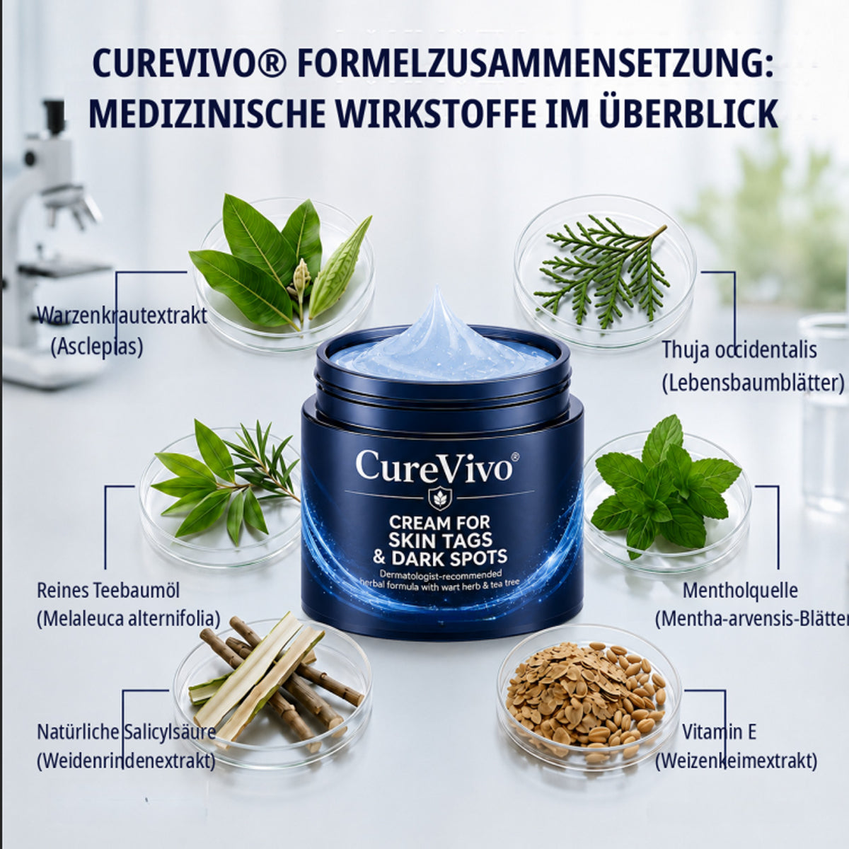 🏆𝗖𝘂𝗿𝗲𝗩𝗶𝘃𝗼® 𝟕-Tage Hautwärzchen & Flecken-Entfernungscreme (Schmerzfreie Formel – Keine Narben)🤗