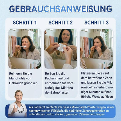 GarageLine®🦷 Tideglusib Zahn- & Zahnfleisch-NanoRepair Auflösende Whitening-Streifen ✨ (Unterstützt die Zahnreparatur und hilft, Zahnfleischbeschwerden sowie andere häufige Mundprobleme zu lindern)
