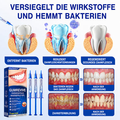 🇩🇪👨‍⚕️🦷🛡️ HEATWOLF® GumRevive – Parodontales Regenerationsgel🐟