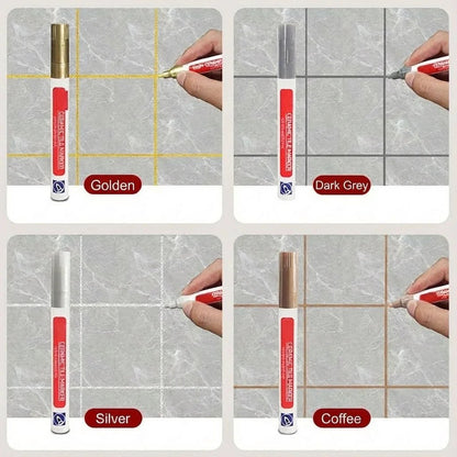 𝐁𝐢𝐥𝐥𝐡𝐨𝐥®⏰Last day!!!🔥Buy 1 Get 1 Free🔥Anti-Mould & Waterproof Joint Pen for Ceramic Tiles