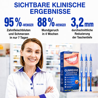 🇩🇪👨‍⚕️🦷🛡️ HEATWOLF® GumRevive – Parodontales Regenerationsgel🐟