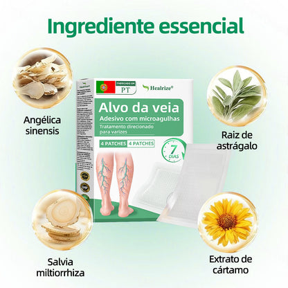 🇵🇹👨‍⚕️✅Healrize® VeinTarget Microneedle Patch⚡Alívio Instantâneo, Resultados Duradouros🤠