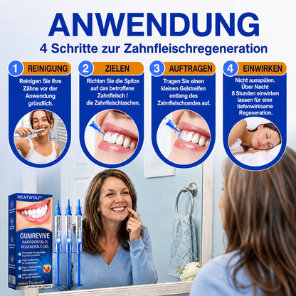🇩🇪👨‍⚕️🦷🛡️ HEATWOLF® GumRevive – Parodontales Regenerationsgel🐟