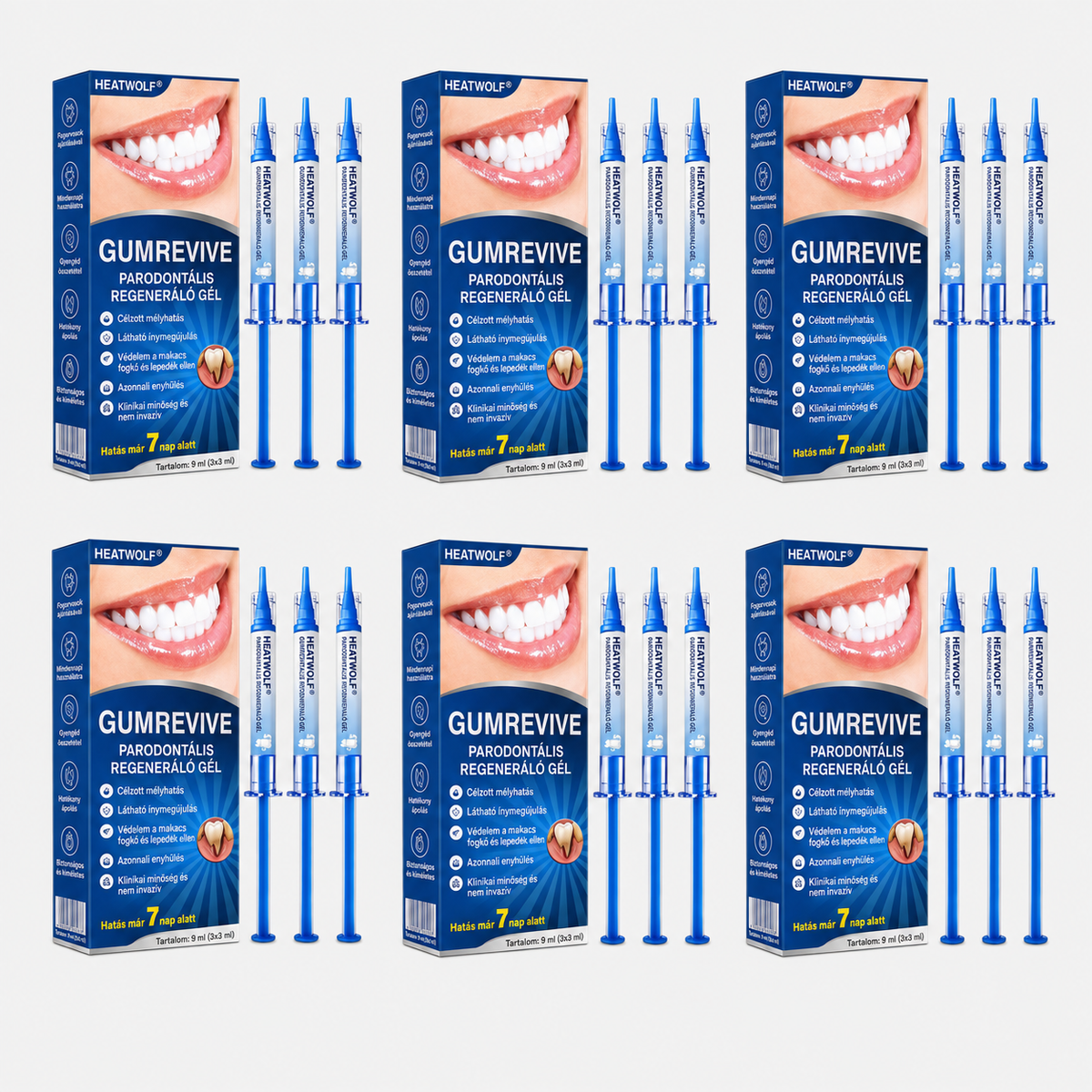 🇩🇪👨‍⚕️🦷🛡️ HEATWOLF® GumRevive – Parodontales Regenerationsgel🐟