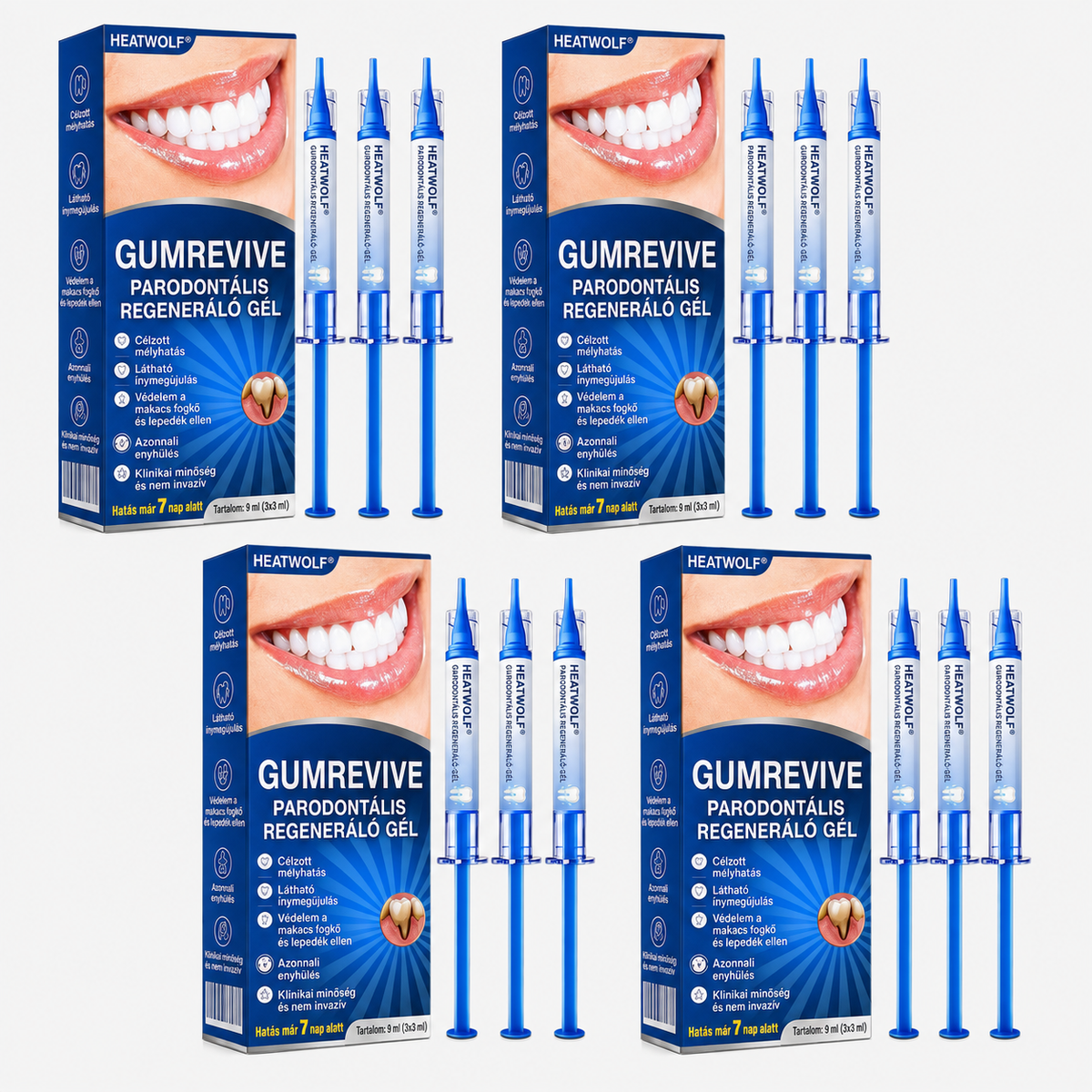 🇩🇪👨‍⚕️🦷🛡️ HEATWOLF® GumRevive – Parodontales Regenerationsgel🐟