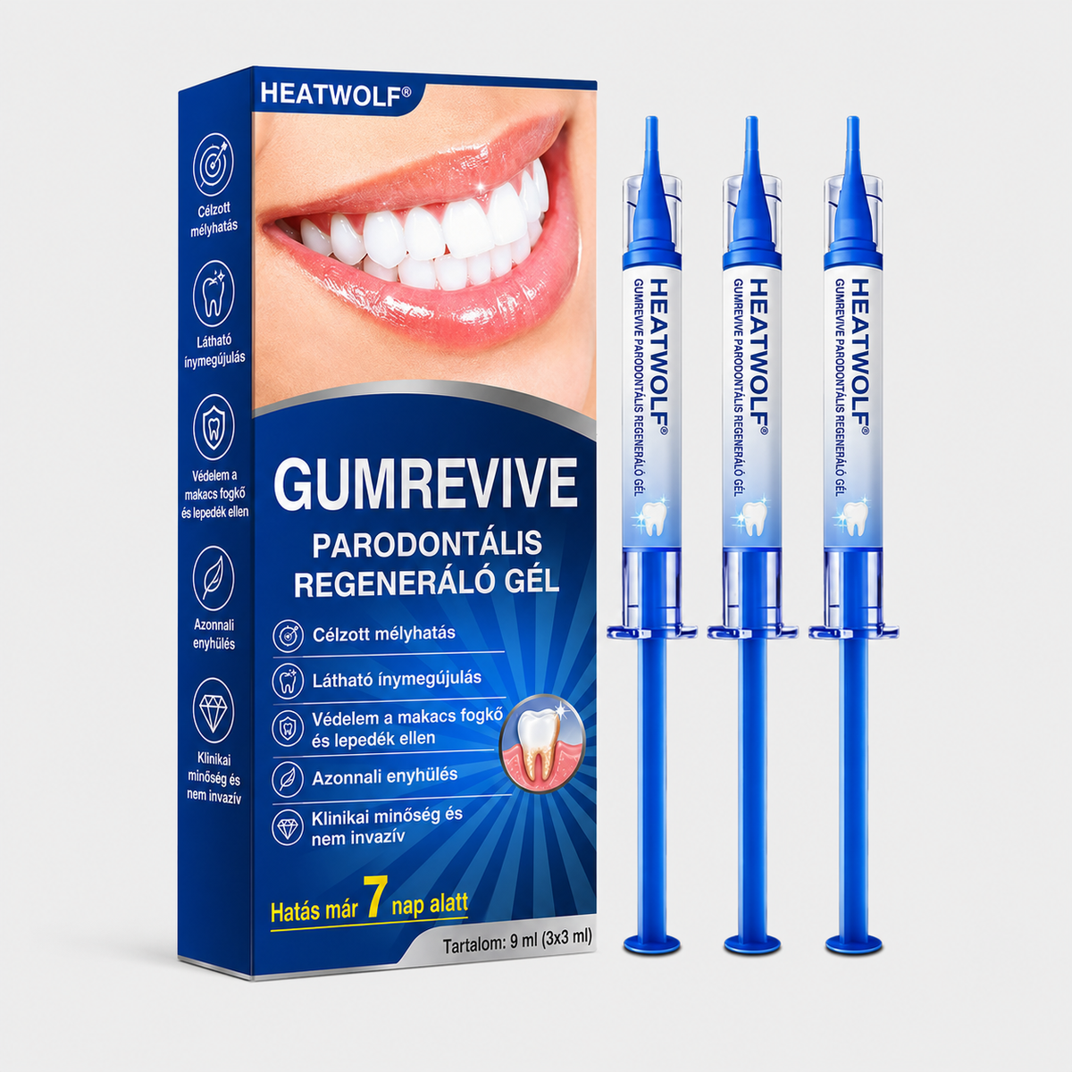 🇩🇪👨‍⚕️🦷🛡️ HEATWOLF® GumRevive – Parodontales Regenerationsgel🐟