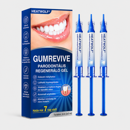 🇩🇪👨‍⚕️🦷🛡️ HEATWOLF® GumRevive – Parodontales Regenerationsgel🐟