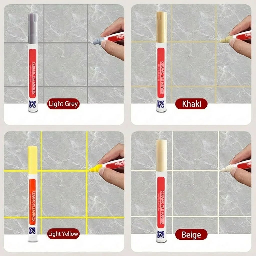 𝐁𝐢𝐥𝐥𝐡𝐨𝐥®⏰Last day!!!🔥Buy 1 Get 1 Free🔥Anti-Mould & Waterproof Joint Pen for Ceramic Tiles